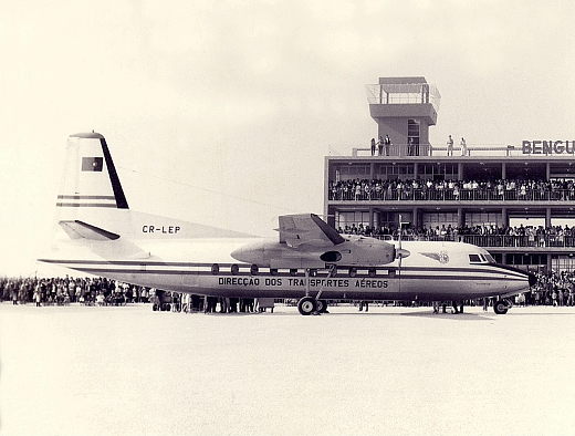 Benguela Airport in 1965 
