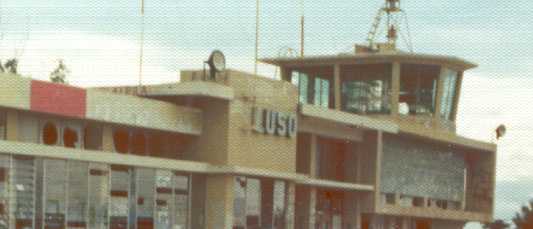 Luena Airport in 1975