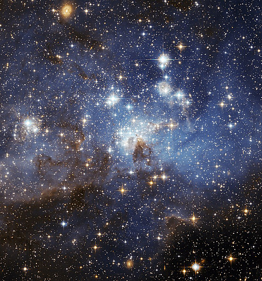 A star forming region in the Large Magellanic Cloud