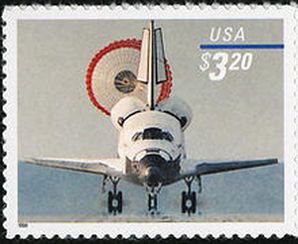 A United States Space Shuttle stamp