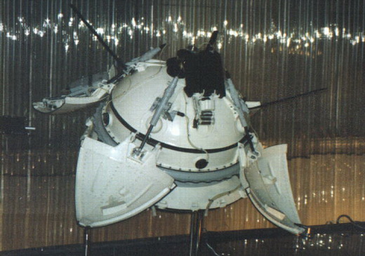 Mars 3 lander at the Memorial Museum of Cosmonautics in Russia