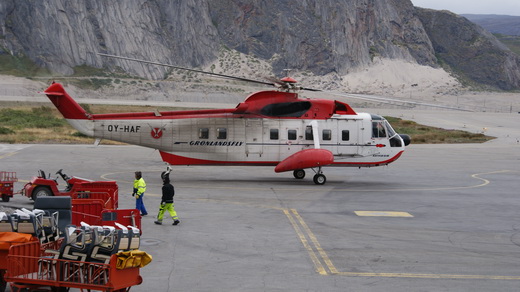 Air Greenland Sikorsky S-61N helicopter