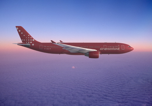 Air Greenland new identity of the Airbus A330-200 by Studiomega