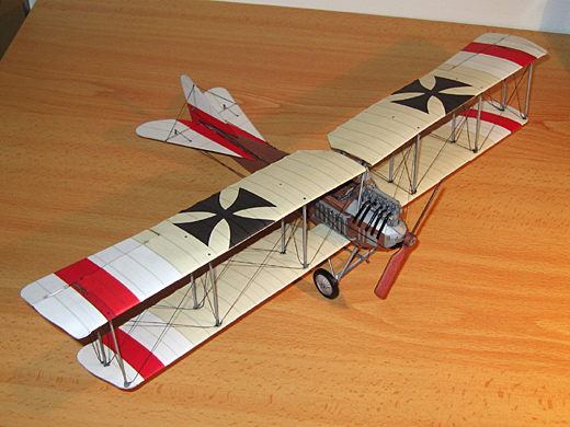 Paper model of Albatros B.I.