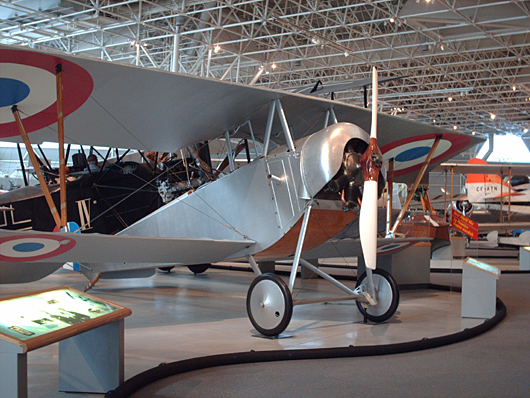 Nieuport 12 at the Canada Aviation and Space Museum.
