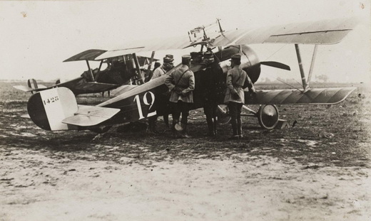 Nieuport 17 flown by René Dormewhile with escadrille N.3 during the battle of the Somme in late 1916.