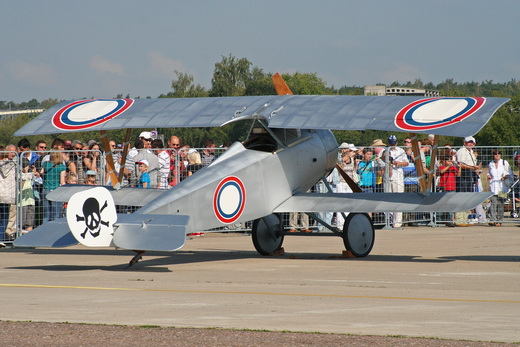 Replica Nieuport 17 in Imperial Russian Air Service markings