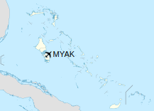 MYAK is located in Bahamas