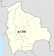 CBB is located in Bolivia