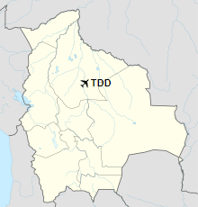 TDD is located in Bolivia