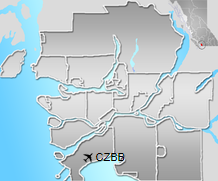 CZBB is located in Vancouver