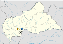 BGF is located in Central African Republic