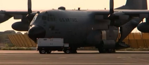 U.S. Air Force, C-130 Hercules at Djibouti International Airport