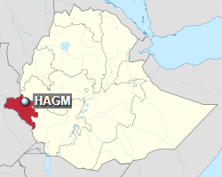 HAGM is located in Ethiopia