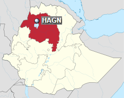 HAGN is located in Ethiopia