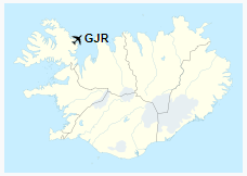 GJR is located in Iceland