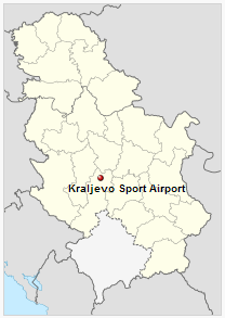 Kraljevo Sport Airport is located in Serbia