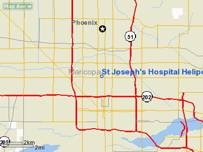 St Joseph's Hospital Heliport