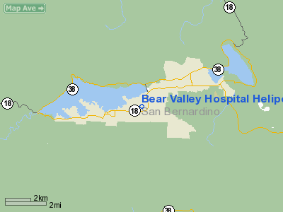 Bear Valley Hospital Heliport picture