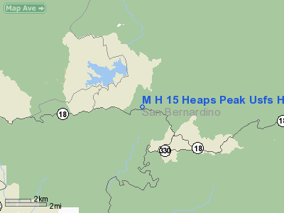 M H 15 Heaps Peak Usfs Heliport picture