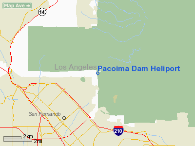 Pacoima Dam Heliport picture
