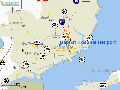 Baptist Hospital Heliport picture