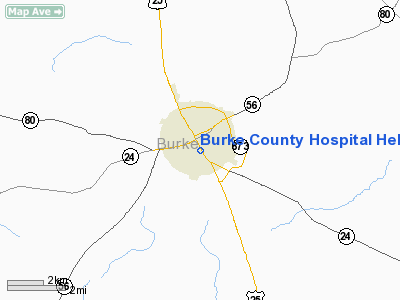 Burke County Hospital Heliport picture