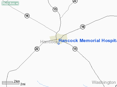 Hancock Memorial Hospital Heliport picture