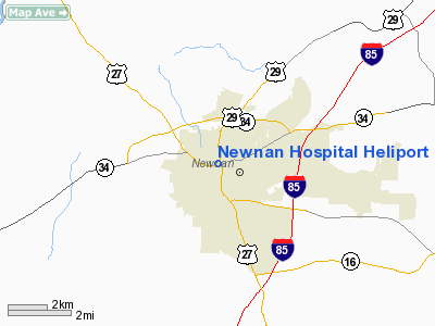 Newnan Hospital Heliport picture