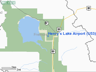 Henry's Lake Airport picture
