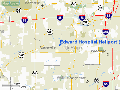 Edward Hospital Heliport picture