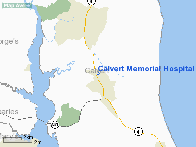 Calvert Memorial Hospital Heliport picture