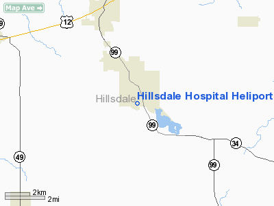 Hillsdale Hospital Heliport picture