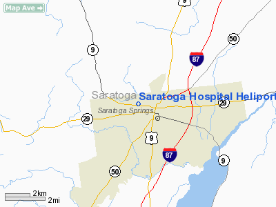 Saratoga Hospital Heliport picture