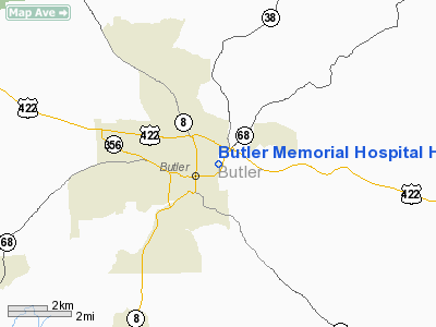 Butler Memorial Hospital Heliport picture