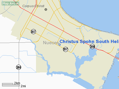 Christus Spohn South Heliport picture
