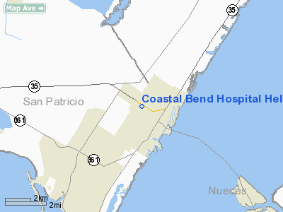 Coastal Bend Hospital Heliport picture