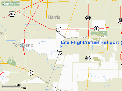 Life Flight/refuel Heliport picture