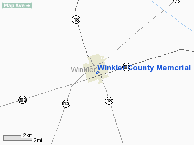 Winkler County Memorial Hospital Heliport picture