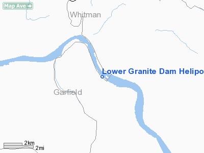 Lower Granite Dam Heliport picture