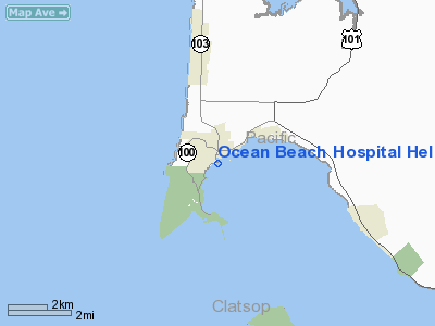Ocean Beach Hospital Heliport picture