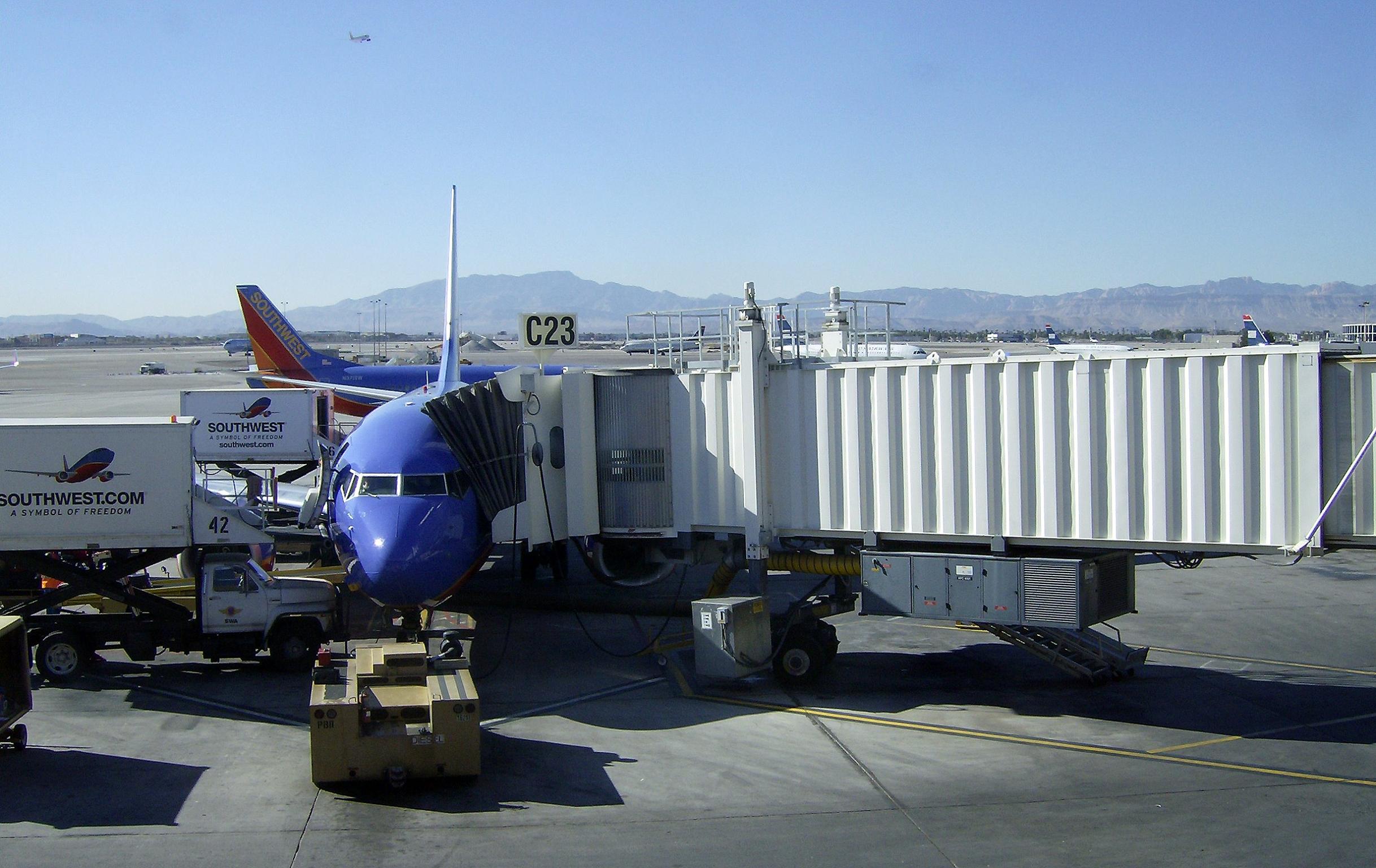 Gate turnaround at southwest airlines