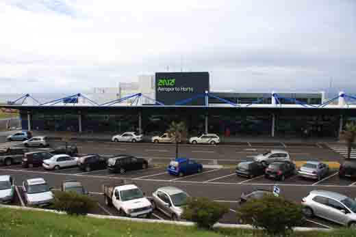 
International terminal at Horta Airport