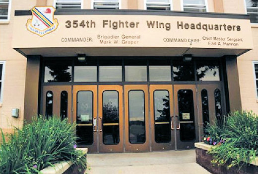 
354th FW Headquarters building