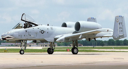 
Fairchild Republic A-10A Thunderbolt II Serial 80-0194 of the 74th Fighter Squadron.