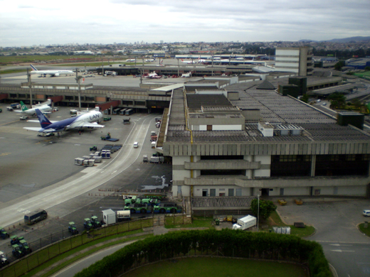 
Panoramic view of the airport