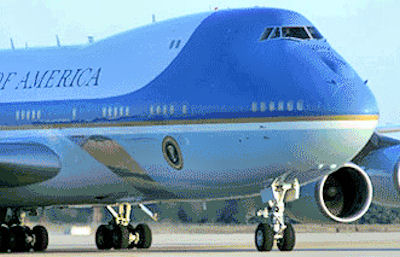 
VC-25, widely known as Air Force One, of the 89th Airlift Wing