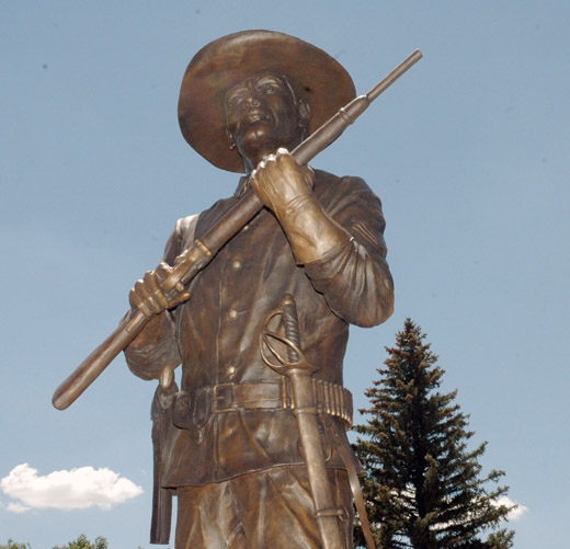 
Buffalo Soldier Monument at F. E. Warren Air Force Base
