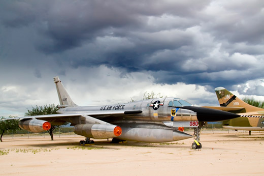 
Convair B-58A-20-CF Hustler 61-2080, formerly of the 305th Bombardment Wing, now on static display at the Pima Air and Space Museum, Tucson, AZ. The Air Force assigned the B-58 to only two bases.