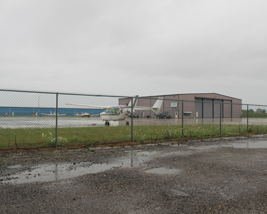 
Tarmac & hangar/terminal